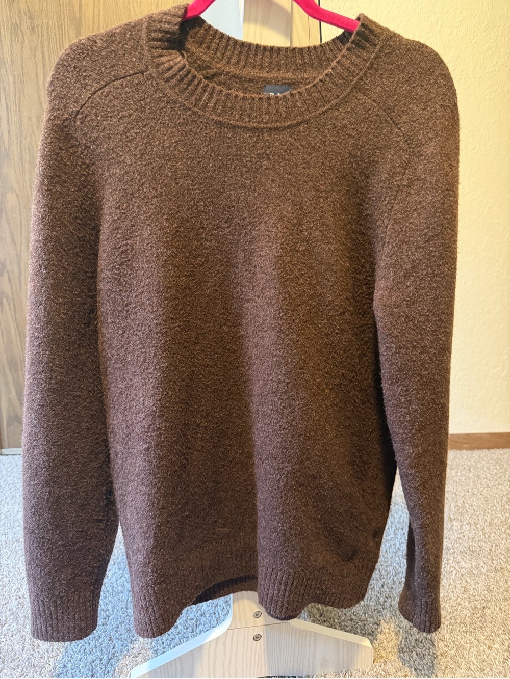 GAP Women's Chocolate Brown Crewneck Sweater